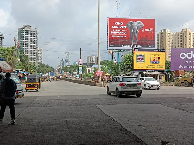 Shakti Group hoarding featuring an elephant