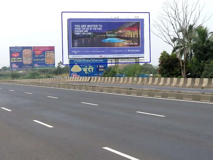 Rustomjee Global City resort invitation hoarding